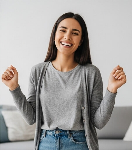 Women after treatment - Emergency dentist Cobham
